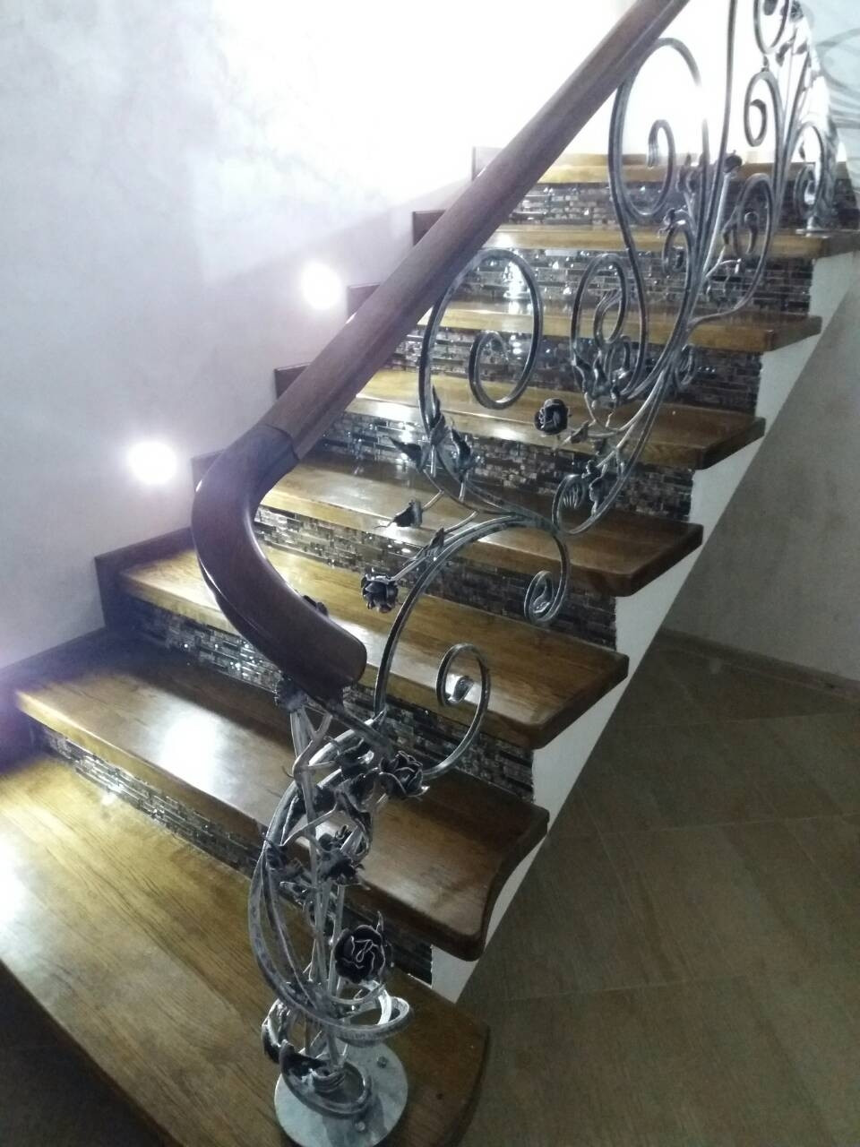 Перило коване Троянда