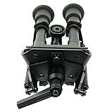 Сошки для зброї Pivot EZ 6-9" телескопічні з механізмом нахилу Кріплення на стандартний гвинт антабочный, фото 9