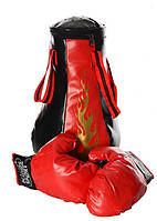 Боксерский набор M 1044 груша перчатки 8 звуков
