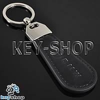 Брелок для авто ключей БМВ (BMW) кожаный