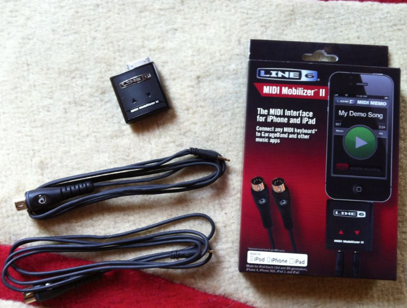 Line 6 MIDI Mobilizer II интерфейс IPhone / IPod - фото 4 - id-p607566291