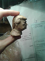 Портретна лялька з полімерної глини Колекційна авторська лялька. Інтер'єрна лялька