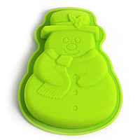 Силіконова форма порційна Сніговик 17 см, фото 1