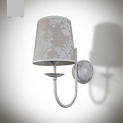 Бра, настінний світильник з абажуром