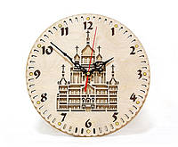 Деревянные настенные часы "Собор"