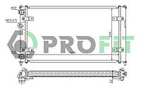 Радиатор охлаждения Volkswagen Caddy 95-04, Polo 95-01, Seat Inca 95-03, Ibiza 93-99, Cordoba 93-99 Profit