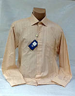 Рубашка мужская классическая персикового цвета прямая Mastae Ferretti