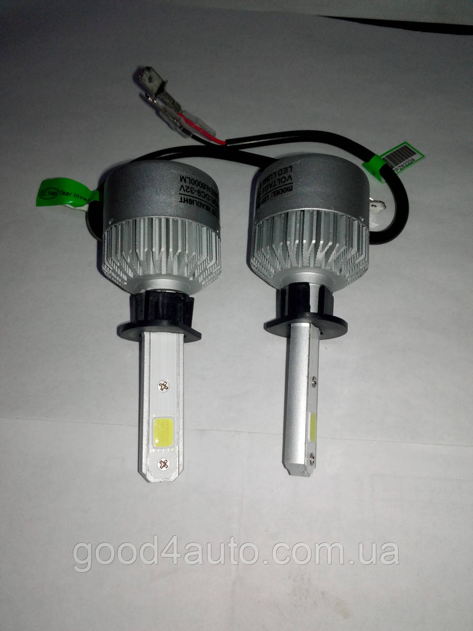 LED лампи H1 C6 36W 12/24V з активним охолодження, фото 1