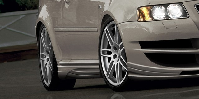 НАКЛАДКИ НА ПОРОГИ AUDI A3 (8L), фото 1
