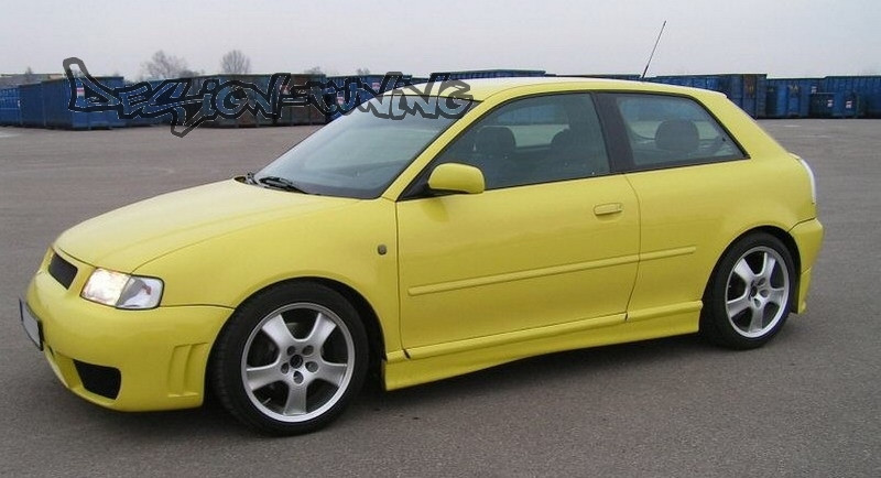 НАКЛАДКИ НА ПОРОГИ AUDI A3 (8L), фото 1