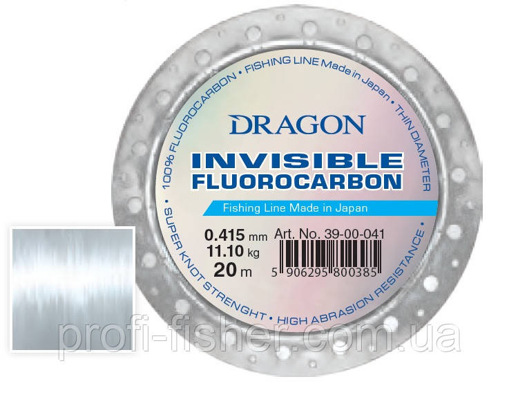 Флюр DRAGON INVINSIBLE 20m 0.22mm/3.50kg