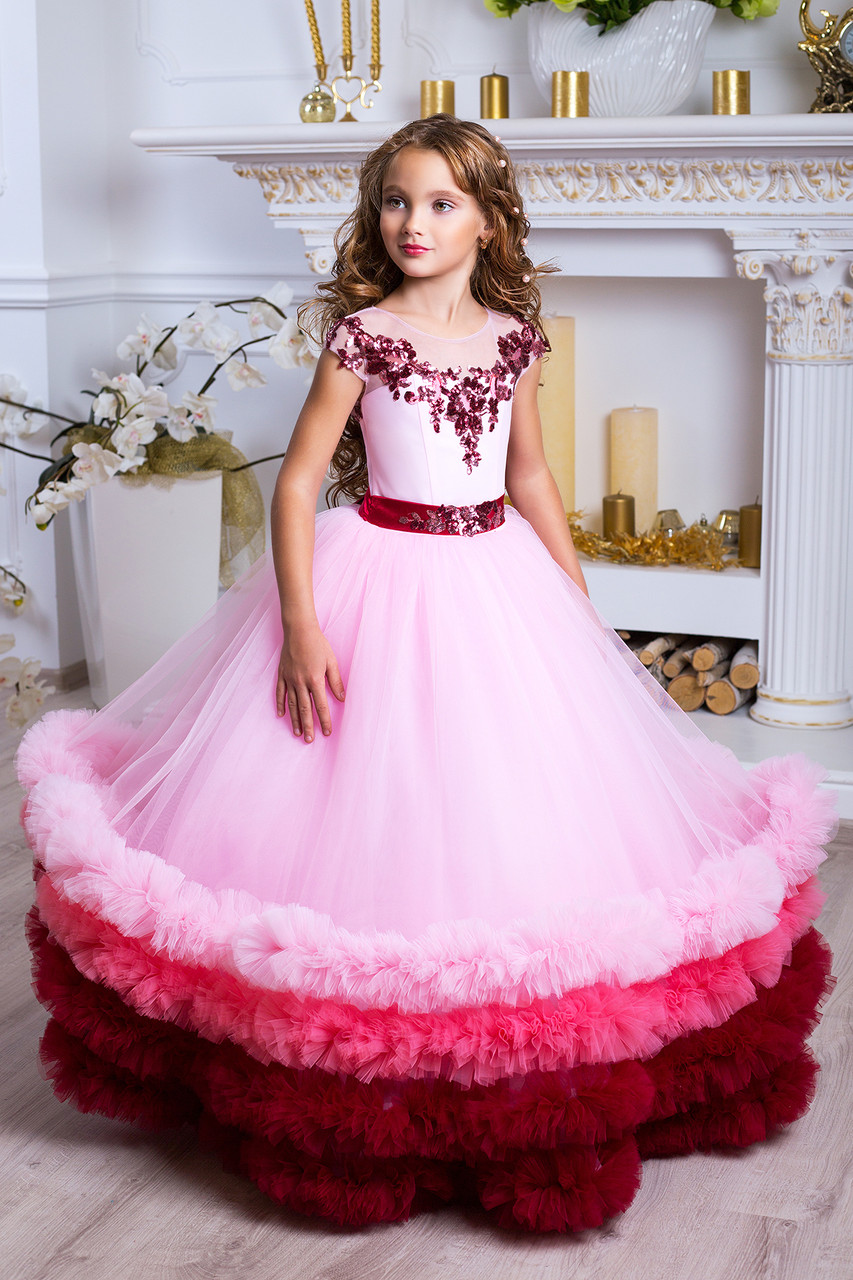 Сукня випускна дитяча ошатна D995, фото 1