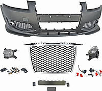 БАМПЕР ПЕРЕДНИЙ A3 8P В СТИЛЕ S3 ХРОМ РАМКА