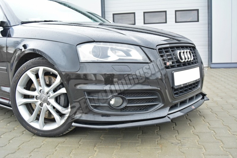 ДИФУЗОР ПЕРЕДНОГО БАМПЕРА AUDI S3 8P (РЕСТЕГЛ) ВОР.1, фото 1