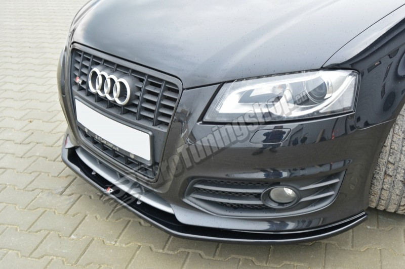 ДИФУЗОР ПЕРЕДНІГО БАМПЕРА AUDI S3 8P (РЕСТЕК) ВЕР.2, фото 1