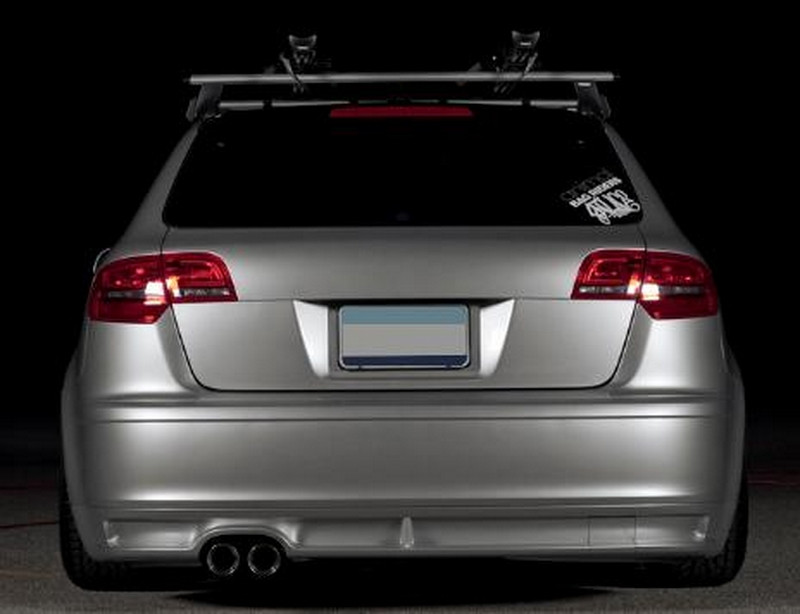 НАКЛАДКА ЗАДНЯ AUDI A3 (8P) СТИЛЬ VOTEX, фото 1