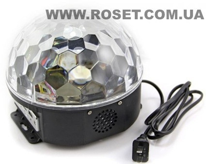 Диско шар LED Ball Light с MP3 +пульт+флешка - фото 5 - id-p607768691
