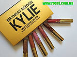 Набір матових рідких помад Birthday Edition Kylie Matte Liquid Lipstick, фото 5