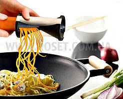 Ніж-терка для спіральної нарізки моркви по-корейськи Spiral Slicer