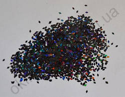 Ромбики для дизайну нігтів "Чорні"