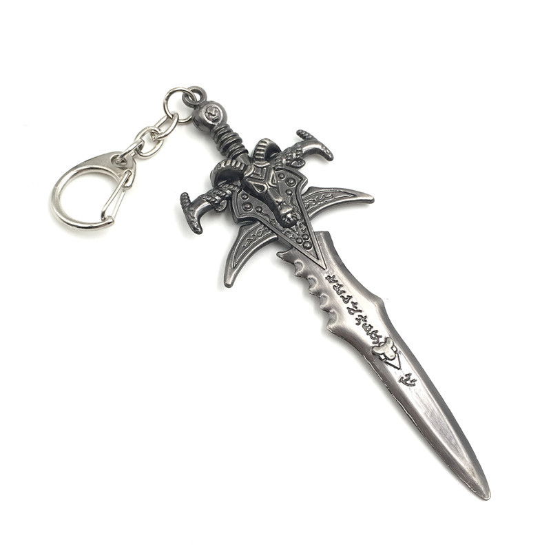 Брелок WOW World of Warcraft Sword ice tribulation Світ Військового Ремесла Меч Крижана скорбота 11 см 21WOW 47