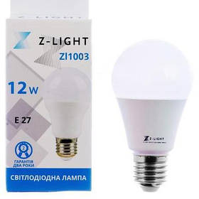 Світлодіодна лампа Z-LIGHT 12W E27 Білий світ