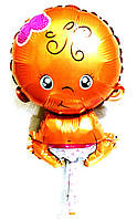 9001-59 Фольгированный шар пупсик девочка (AH-M018)