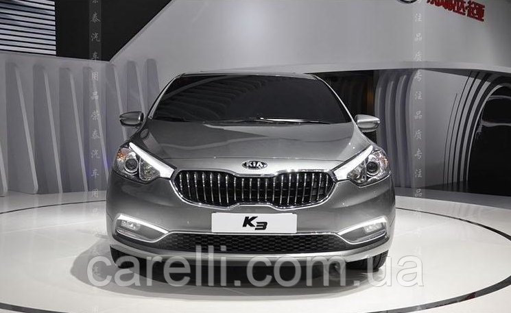 DRL штатные дневные ходовые огни LED-DRL для Kia Cerato 2013-2016 - фото 1 - id-p607906479