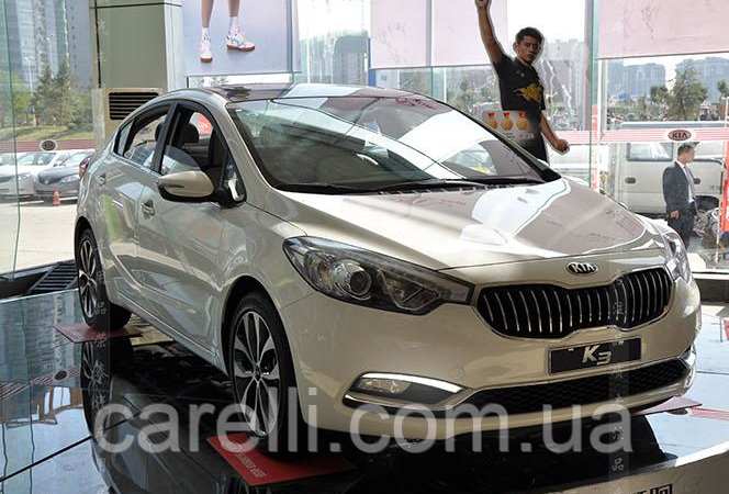 DRL штатные дневные ходовые огни LED-DRL для Kia Cerato 2013-2016 - фото 2 - id-p607906479