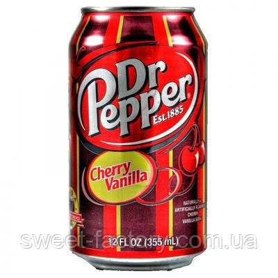 Газування Dr Pepper Cherry Vanilla 355 ml, фото 1