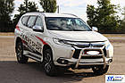 Кенгурник на Mitsubishi Pajero Sport (c 2016--) Мітсубісі Паджеро Спорт PRS, фото 3