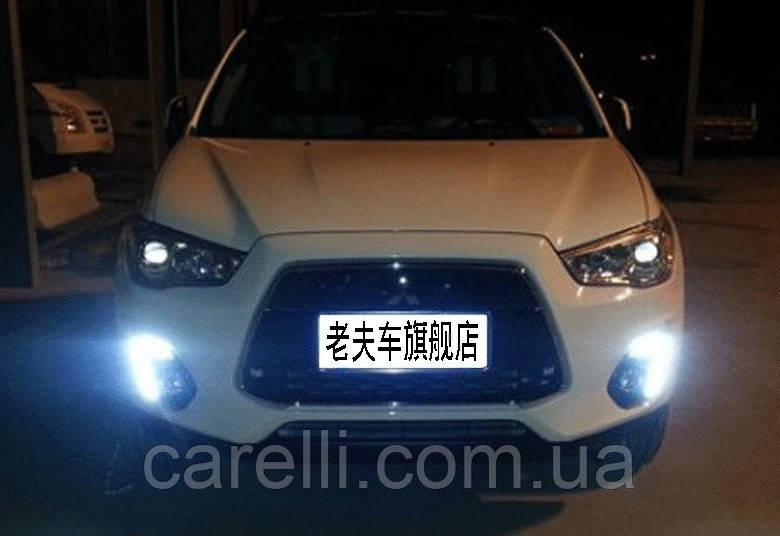 DRL штатные дневные ходовые огни LED- DRL для Mitsubishi ASX 2013+ - фото 2 - id-p607932578