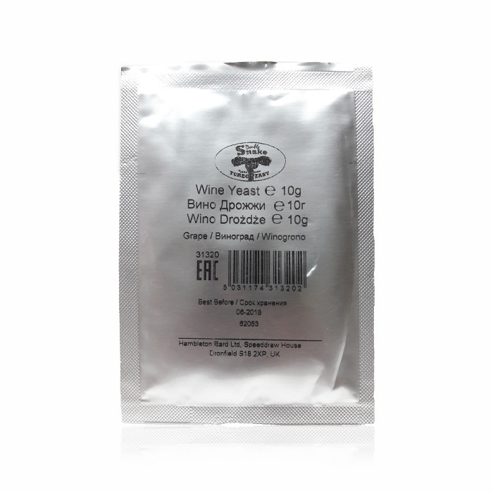 Дріжджі для виноградних вин Double Snake Grape Yeast (Великобританія)