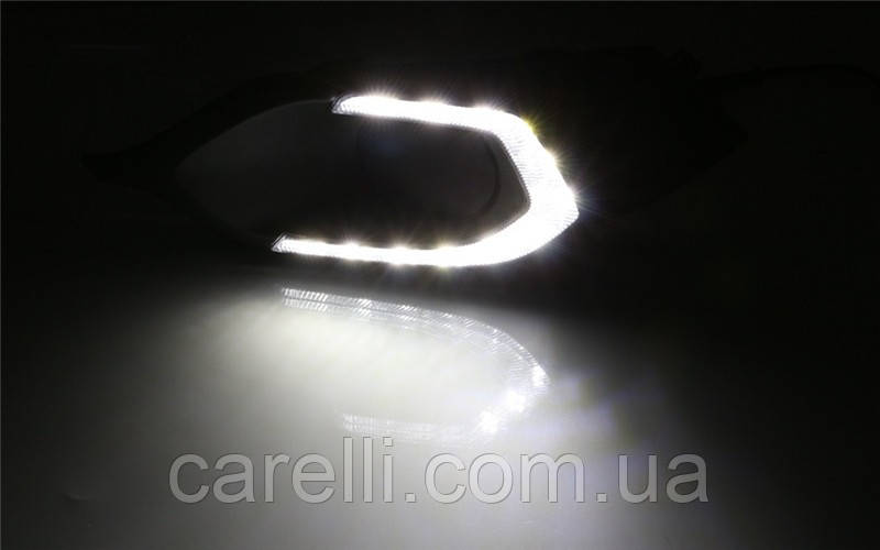 DRL штатные дневные ходовые огни LED- DRL для Mitsubishi Pajero Sport 16+ - фото 5 - id-p607944010