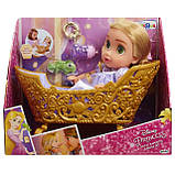 Лялька принцеса Рапунцель і колиска Disney Princess Royal Rapunzel Baby and Cradle Set, фото 5