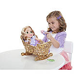 Лялька принцеса Рапунцель і колиска Disney Princess Royal Rapunzel Baby and Cradle Set, фото 2