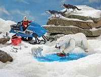 Игровой набор Планета для спасения полярных медведей Animal Planet Polar Bear Rescue Playset