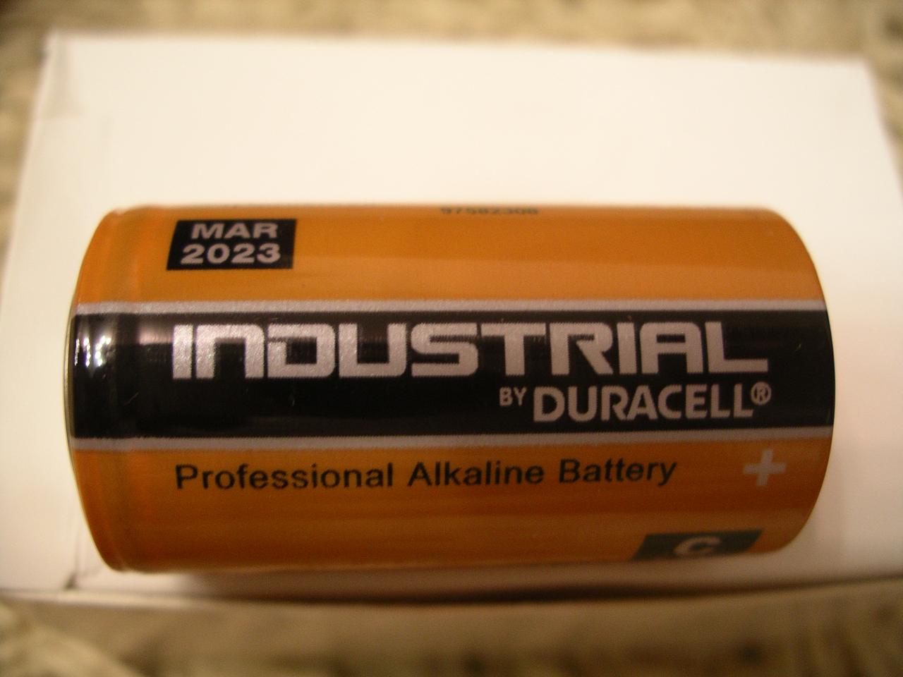 Батарейка Duracell Industrial LR14, C лужна