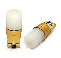 Светодиодная белая (White) автолампа T10 12-3014SMD Canbus 360 Degreee brightness Glue on top