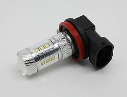 Світлодіодна автолампа H10, 15 W (560 Lm) Original Samsung LED chip (SMD2323) + лінза