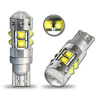 Светодиодная автолампа T10(w5w)-50W (650Lm) Original CREE LED + Линза)