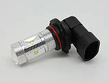 Світлодіодна автолампа HB4(9006), 30 W (750 Lm), WHITE-6000K (6 LED 5W CREE) + Лінза, фото 3