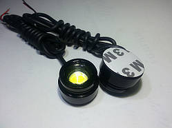 Денні ходові вогні MC-DRL-20-1 (out diam: 25 mm H:15m) 2*1 pcs high power led 1,5W/LED