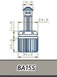 Комплект ламп 7440 T20 (W21W) (800Lm) Blueseatec Canbus universal led light kits, фото 5