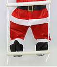 Новорічна фігура Діда Мороза (Санта Клауса) 1.2 м на сходах, фото 6