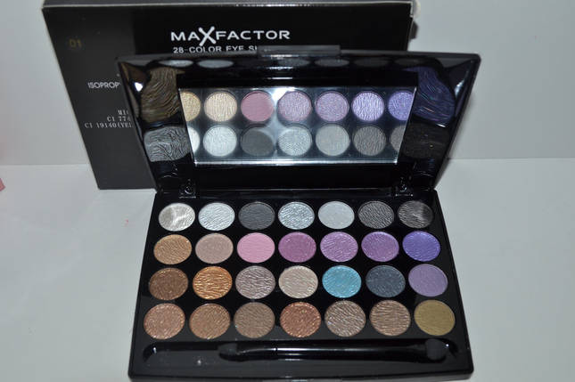 Тіні Max Factor 28 Color Eye Shadow (Макс Фактор 28 Колор Ай Шадоу) 01, фото 3