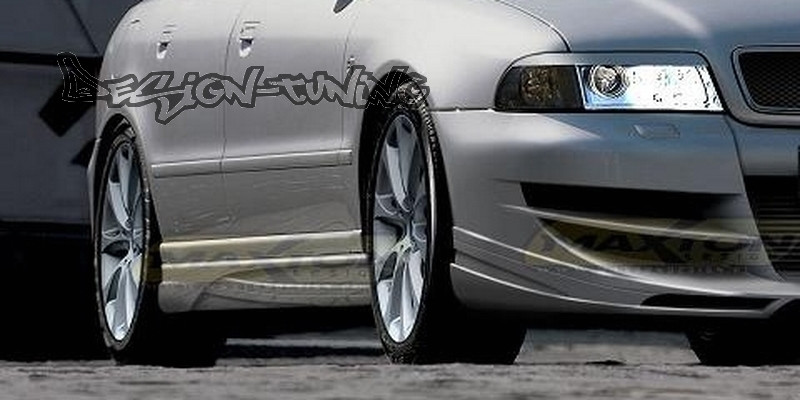 НАКЛАДКИ НА ПОРОГИ AUDI A4 (B5) , фото 1