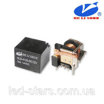 HLS-4120 РЕЛЕ (24VDC) струм-40A/ контакти-1С: продаж, ціна у Києві ...