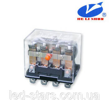 HLS-13F-4 РЕЛЕ (12VDC) струм-10A/ контакти-4С, фото 1