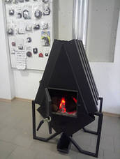 Піч для гаража Turbina-700 LuxTerm (сталь 4 мм), фото 5